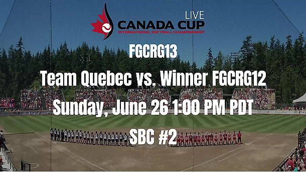 FGCRG13 - Team Quebec vs. Winner FGCRG12